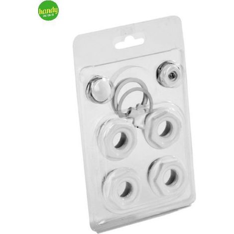 Tappo/riduzione per radiatori in alluminio in kit 1"x1/2" HIDROS