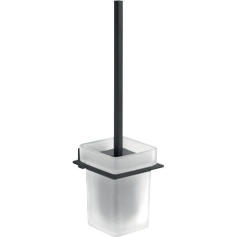 Sourcing Atena soporte para cepillo de WC negro mate elegante (1/2)