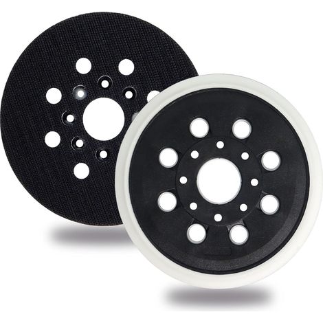 Almohadilla de lijado de 125 mm compatible con Bosch y SKIL Para RS035, GEX 125-1 AE, PEX 220 A, PEX 220 AE, SKIL 7402 y 7490 (1/3)