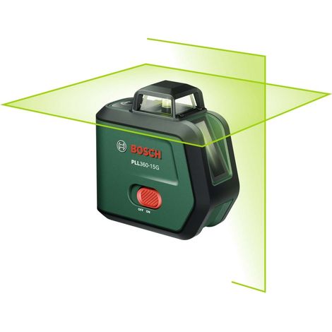 Laser lignes croisées PLL360-15G Bosch, 1 x batterie BA 3.6V 2.0Ah en sacoche (1/5)