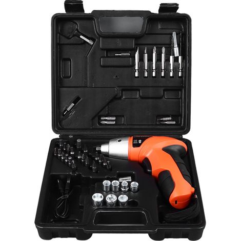 [JAMAIS UTILISÉ]Tournevis sans fil rechargeable, avec divers embouts pour réparation et entretien. (1/5)