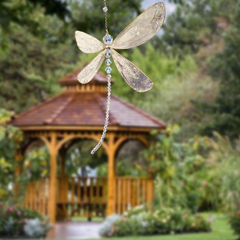 Kristallener Libellen-Sonnenfänger, Dekoration für Garten, Hochzeit und Auto (1/5)