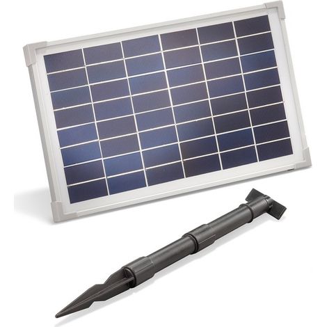 Panneau solaire 12Wc / 12V pour pompe basse tension (1/2)