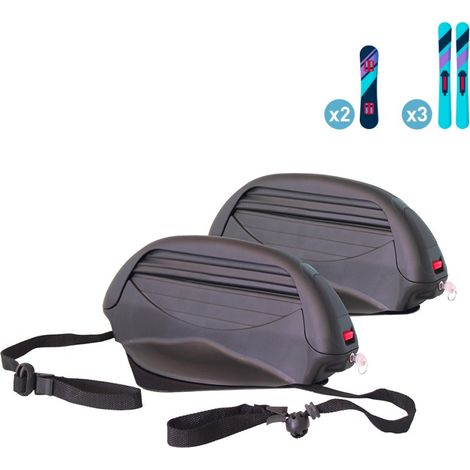 Porte-skis et snowboard magnétique universel Aconcagua (1/5)