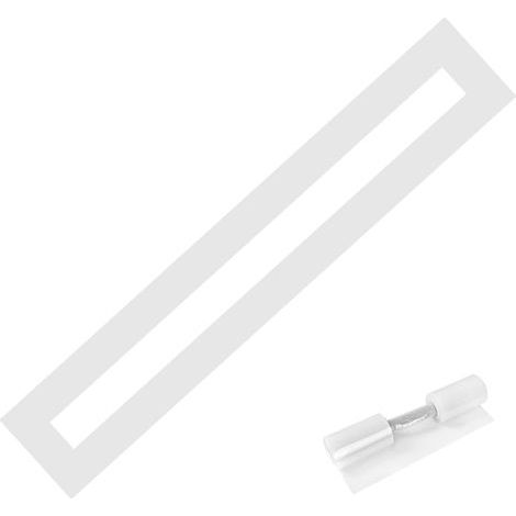 Silikonschablone für Parkplatzmarkierungen – 215 x 10 cm – 235 x 30 cm – Faltbar – Wiederverwendbare Linienschablone – Tragbare Parkplatzmarkierung – Parkplatzmarkierung (1/5)