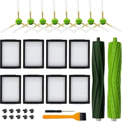 Accessoires pour aspirateurs Irobot Roomba E5, I3, I7, J7, I4, I7+, I3+, I4+, I6, I6+, I8, I8+, J7+/Plus, E6, E7, E, I et J