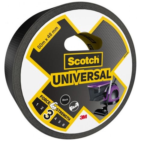 3M Universal 50 m Noir (1/4)