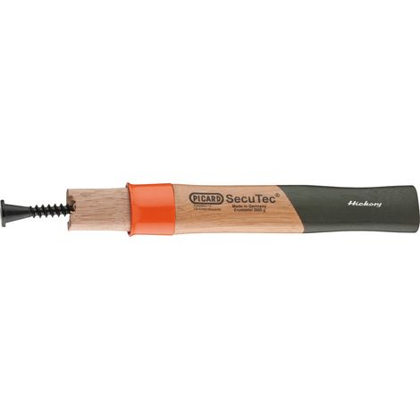 Manche de rechange PICARD manche en bois hickory, L:300mm, avec vis à coin (masse) (1/2)