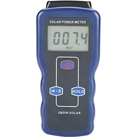 SM206 Capteur de Mesure Radiation Solaire Compteur Numérique d'énergie Solaire Mesure de La Lumière Contrôle Solaire de Rayonnement (1/5)