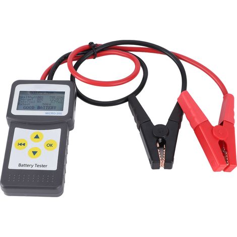MICRO‑200 12V Kfz-Batterietester mit CCA-Messung und USB-Schnittstelle – Kfz-Diagnosegerät (1/5)