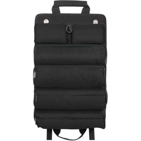 GDHZS-Sac de Rangement Organisateur d'Organisateur à Usage Lourd Polyvalent avec Plusieurs Poches de Grande capacité Fermeture de Fermeture à glissière Noir (1/4)