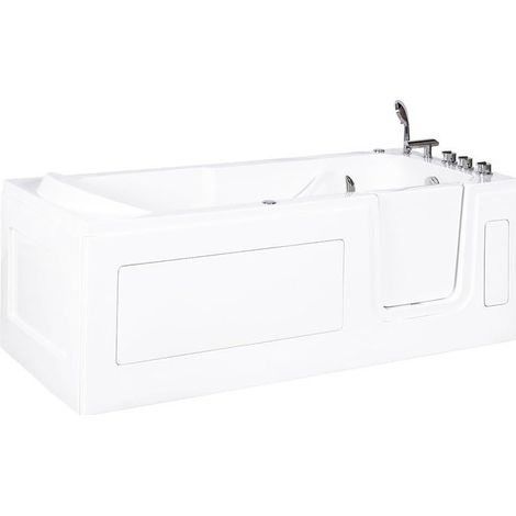 Vidalux WB408 Right Whirlpool Abberton Easy Access Walk-in Bath (JETTED TUB)