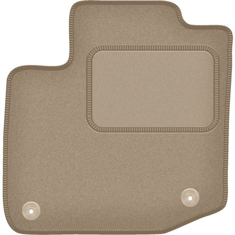 Tappetino in velluto per guidatore per: Honda Civic IX station wagon (35 cm) (2011-2016) beige (1/5)