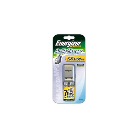 Energizer 27621 Caricabatterie Mini 2 slot AA AAA NiMH con 2 Batterie Ministilo 700 mAh R2U (1/5)
