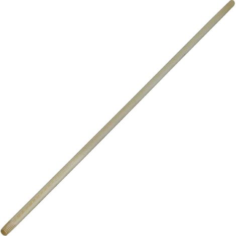 Mango de madera Ø 25mm VALEX 1960632 para escobas y empujador