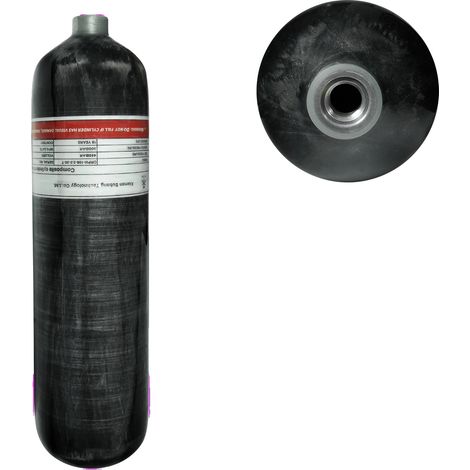 Réservoir haute pression, construction en fibre de carbone, volume de 3L, 3L (1/2)