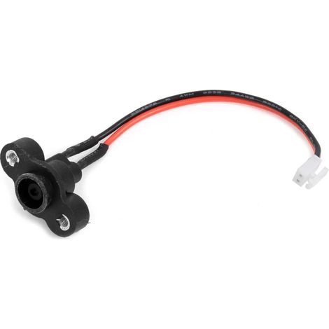 Charging port connector for controller compatible with the power cable of Ninebot ES1/2/3/4 scooters.
