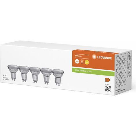 BTE 5 LED GU10 4,3W 350LUM.36DEG830 (1/2)