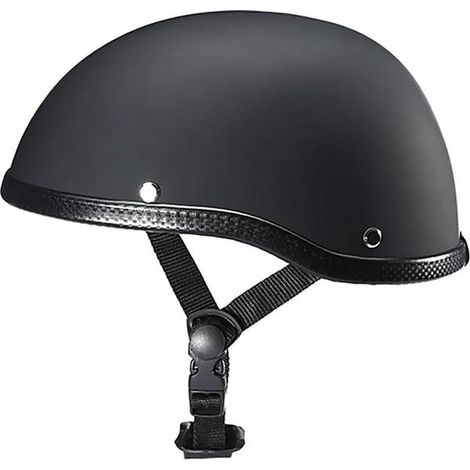 Casque moto rétro demi-jet, style casque ouvert, pour homme et femme, homologué DOT, taille S adulte, pour cyclomoteur, scooter ou vélo. (1/5)