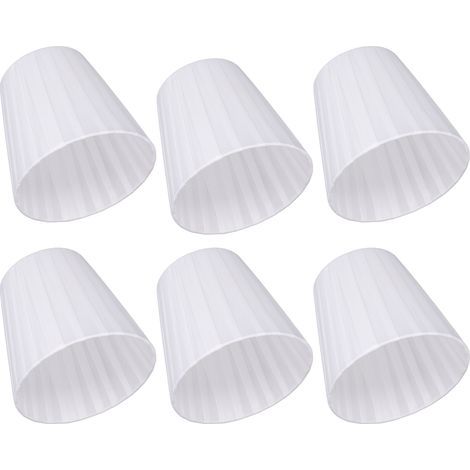 abat-jour-en-tissu-blanc-moderne-6-pieces-design-en-bande-de-coton-adapte-aux-lampes-a-pince-lampadaires-lampes-de-table-suspensions-et-appliques