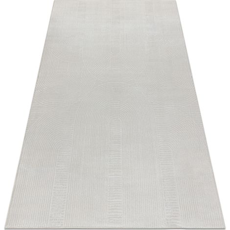 Teppich BALANCE 9086 Sahne - Geometrisch, strukturell, glamour beige 180x270 cm