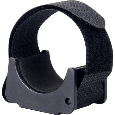 Support de fixation pour lampe torche avec clip de serrage pour guidon de vélo, diamètre 20 à 50 mm, support pour trépied (1 pièce) (1/5)