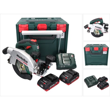 Sega circolare a batteria Metabo KS 18 LTX 66 BL 18 V 165 mm + 2 batterie da 4,0 Ah + caricabatterie + metaBOX (1/5)