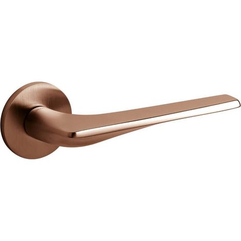 Poignée de porte design Twist Cuivre mat - M242NSB8BRS (1/2)