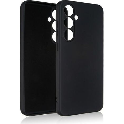 Funda de silicona Beline para Samsung S24 FE (negro/negro) (1/3)