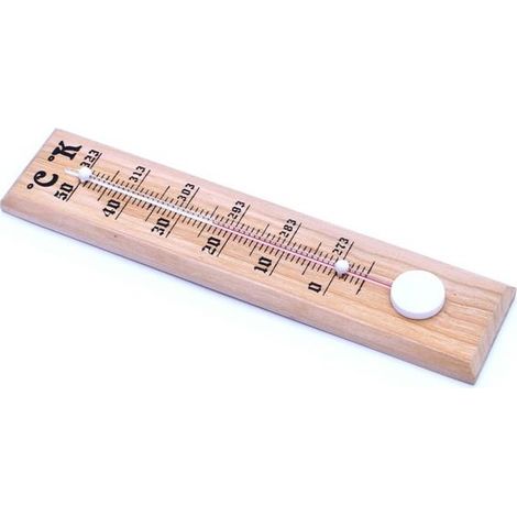 Holz-Raumthermometer 20 cm