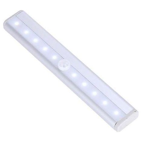Lampe de chevet LED sans fil avec détecteur de mouvement, veilleuse en aluminium pour armoire, chambre (1/3)