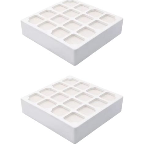 2x Trade-Shop Vorfilter Filterkassette für IQAir HealthPro 100 NE, 250, 250 NE, Allergen 100 Luftreiniger ersetzt Premax F8 S, 102101000