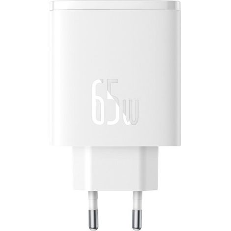 Baseus Cube Pro 65W GaN-Ladegerät 2x USB-C USB-A - Weiß (1/5)