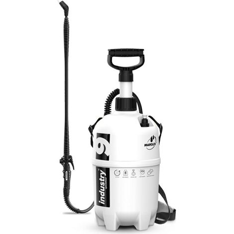 Marolex, Pulverizador de mano a presión industry acid 9 - Sello VITON con lanza telescópica de acero compuesto 65-115 cm