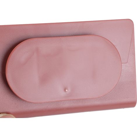 Lot de 4 supports de charge muraux élégants à 4 crochets pour téléphone portable, avec rangement intégré. (1/5)