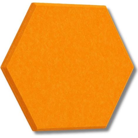 Panneaux Muraux Feutre - Hexagonaux 3D - Acoustiques Autocollants - Pour Appui-Tête Marine - Lot de 12