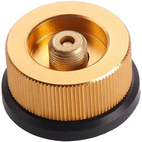 Adaptateur de remplissage de gaz pour réchaud de camping MAPP/isobutane/butane, adaptateur de remplissage pour vaporisateur de gaz, réchauds de cuisine portables (1/4)