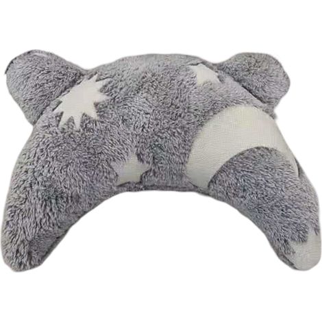 1 oreiller en forme de U pour chien, soutien cervical avec veilleuse intégrée, coussin apaisant pour animaux âgés ou anxieux