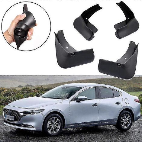 4 bavettes garde-boue pour Mazda 3 Berline 2019-2022 (1/5)