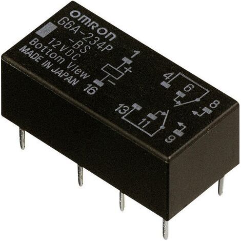 Omron G6A-274P-ST-US 5 VDC Relais pour circuits imprimés 5 V/DC 2 A 2 inverseurs (RT) 1 pc(s) S72679 (1/5)