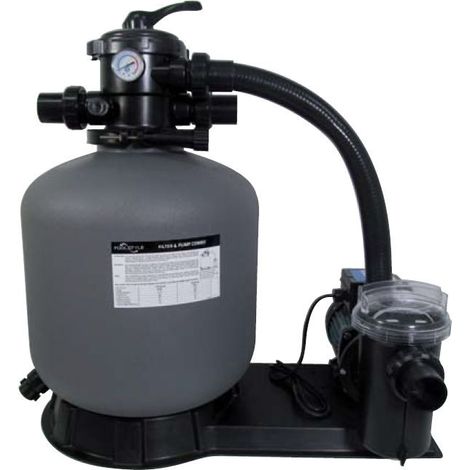 Kit de filtración POOLSTYLE 11 m3/h D500 V6V 3/4CV - 88031811 (1/3)
