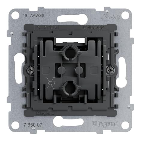 Interruptor Legrand seano empotrable función LED 10AX