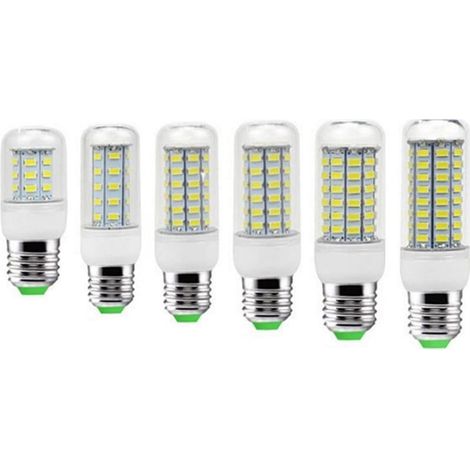 LED-Lampe – E27 – 7 W – 12 W – 15 W – 20 W – 25 W – Maiskolbenform – SMD5730 – 24 bis 72 LEDs – Für Kühlschrank, Deckenleuchte, Ventilator (1/5)
