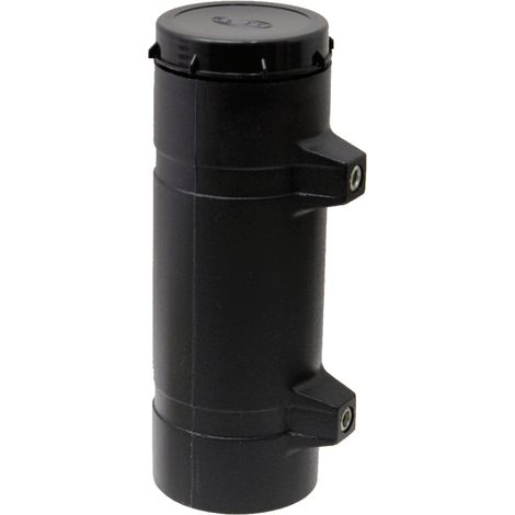 Contenitore portadocumenti a tubo con ruote, dimensioni 155 x 345 mm.
