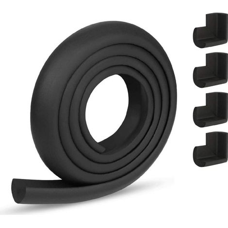 Protector de espuma de seguridad, 2 metros de protección para bordes de muebles y 4 protectores de esquinas. (1/5)