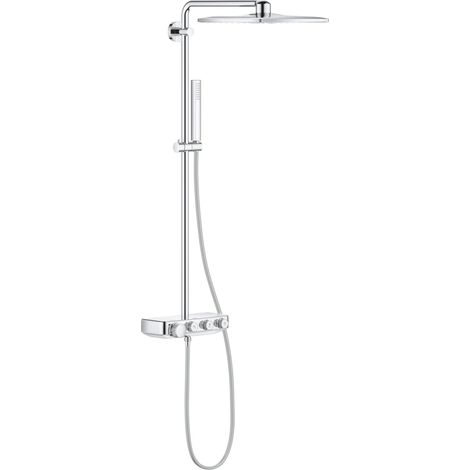 Colonne de douche thermostatique Euphoria SmartControl System 310 Cube Duo 26508000, Chromé, 310 mm (1/5)