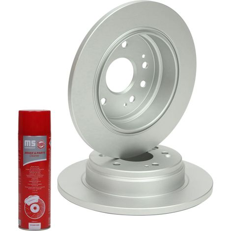 DISCOS DE FRENO 2 PIEZAS ""MS"" TRASERO IZQUIERDO/DERECHO HONDA FR-V, STREAM 1.7-2.2D 05.01- 24011201721-SET-MS (1/4)