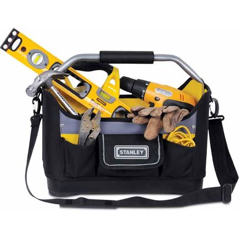 Stanley 1-96-182 Borsa Tracolla Porta Utensili Aperta Tessuto