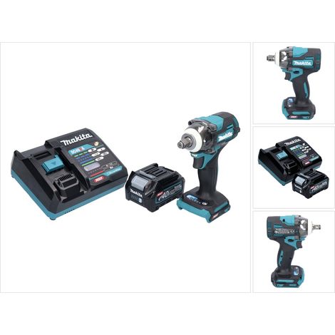 Atornillador de impacto a batería Makita TW 004 GD1 40 V máx. 1/2" 350 Nm XGT sin escobillas + 1 batería de 2,5 Ah + cargador (1/5)