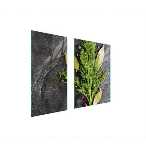 PLAQUE DE PROTECTION EN VERRE 75x52 CUIVRE (1/5)